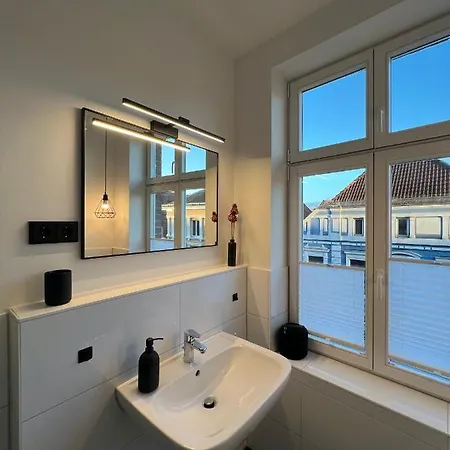 Apartmenthaus Buxtehude St -Petri-Platz Apt 4 Buitenkant foto